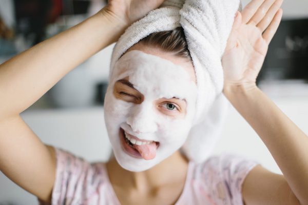 various type of skin care mask